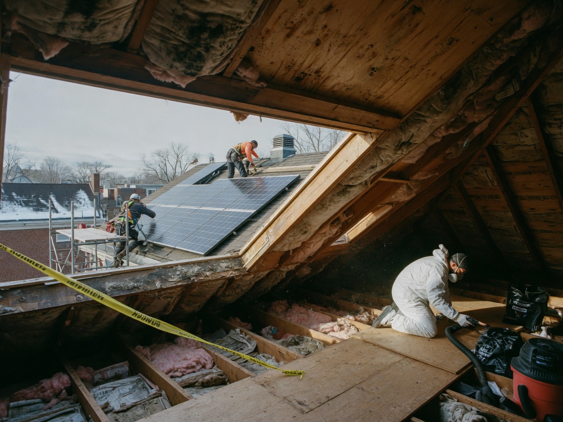 Attic Mold and Solar Panel Installations in Rochester