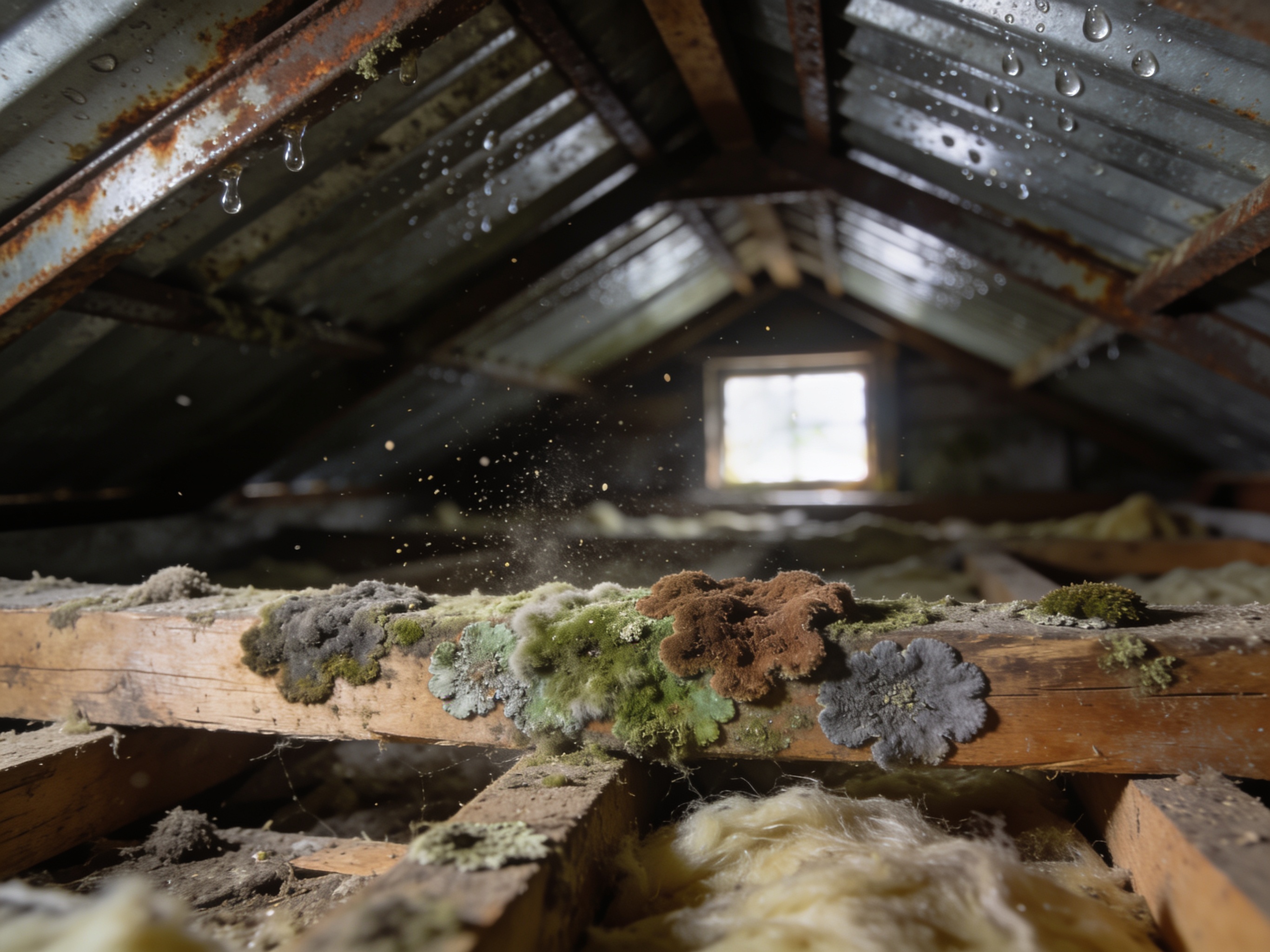 Attic Mold in Rochester Homes With Metal Roofs
