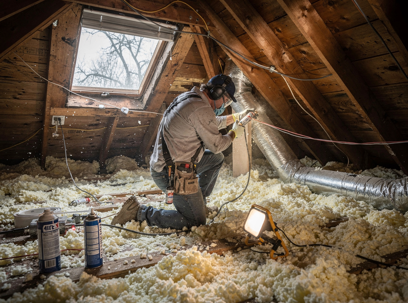 How to Air Seal an Attic in Rochester Before Winter