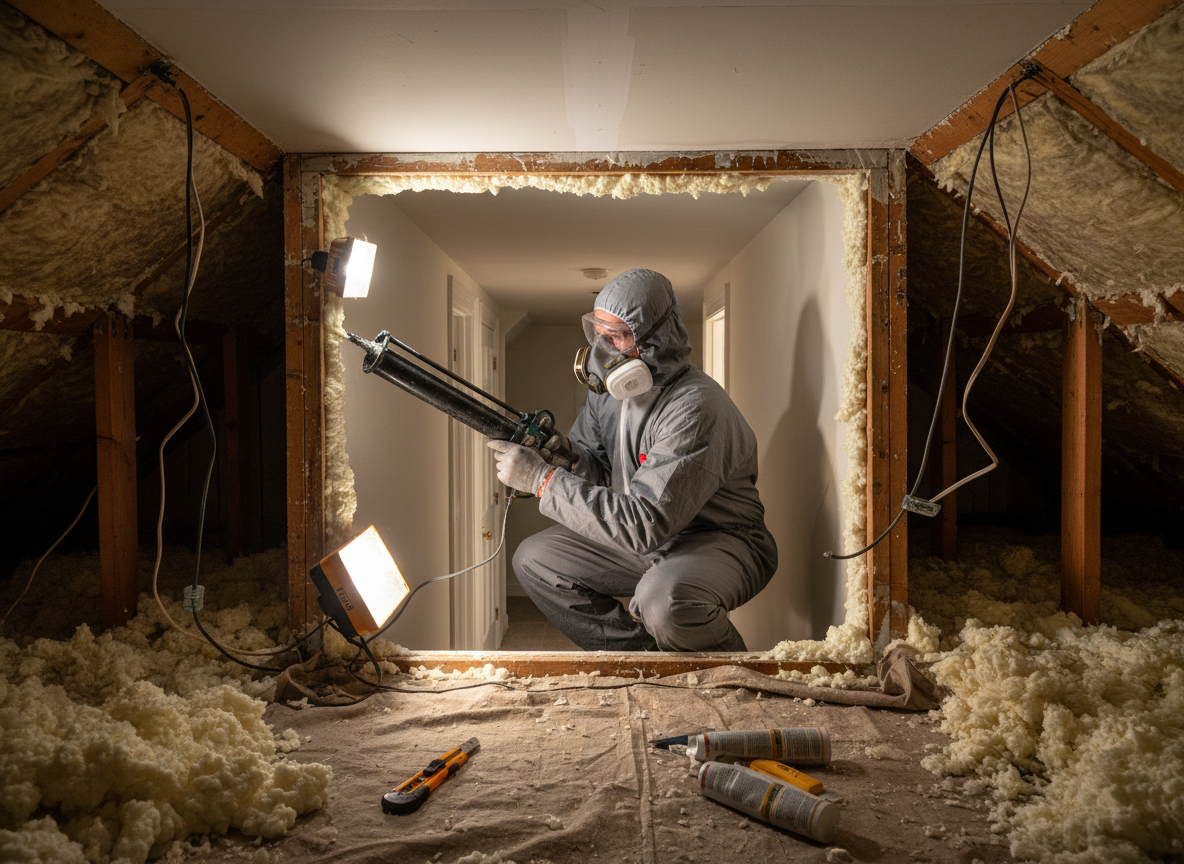 Attic Access Sealing in Rochester