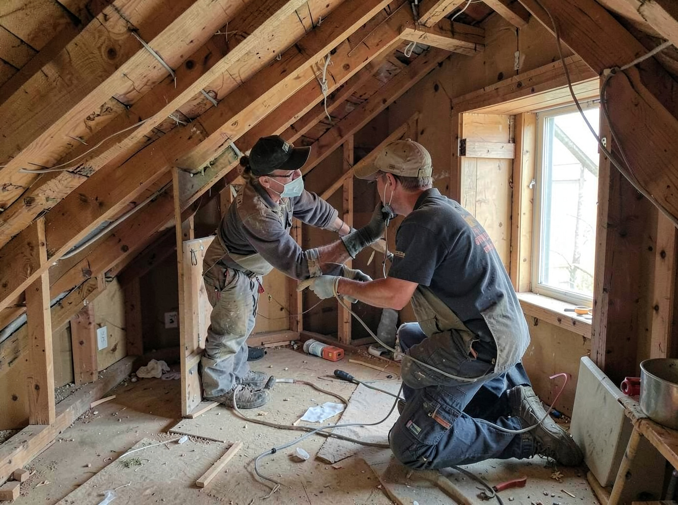 Attic Restoration in Rochester