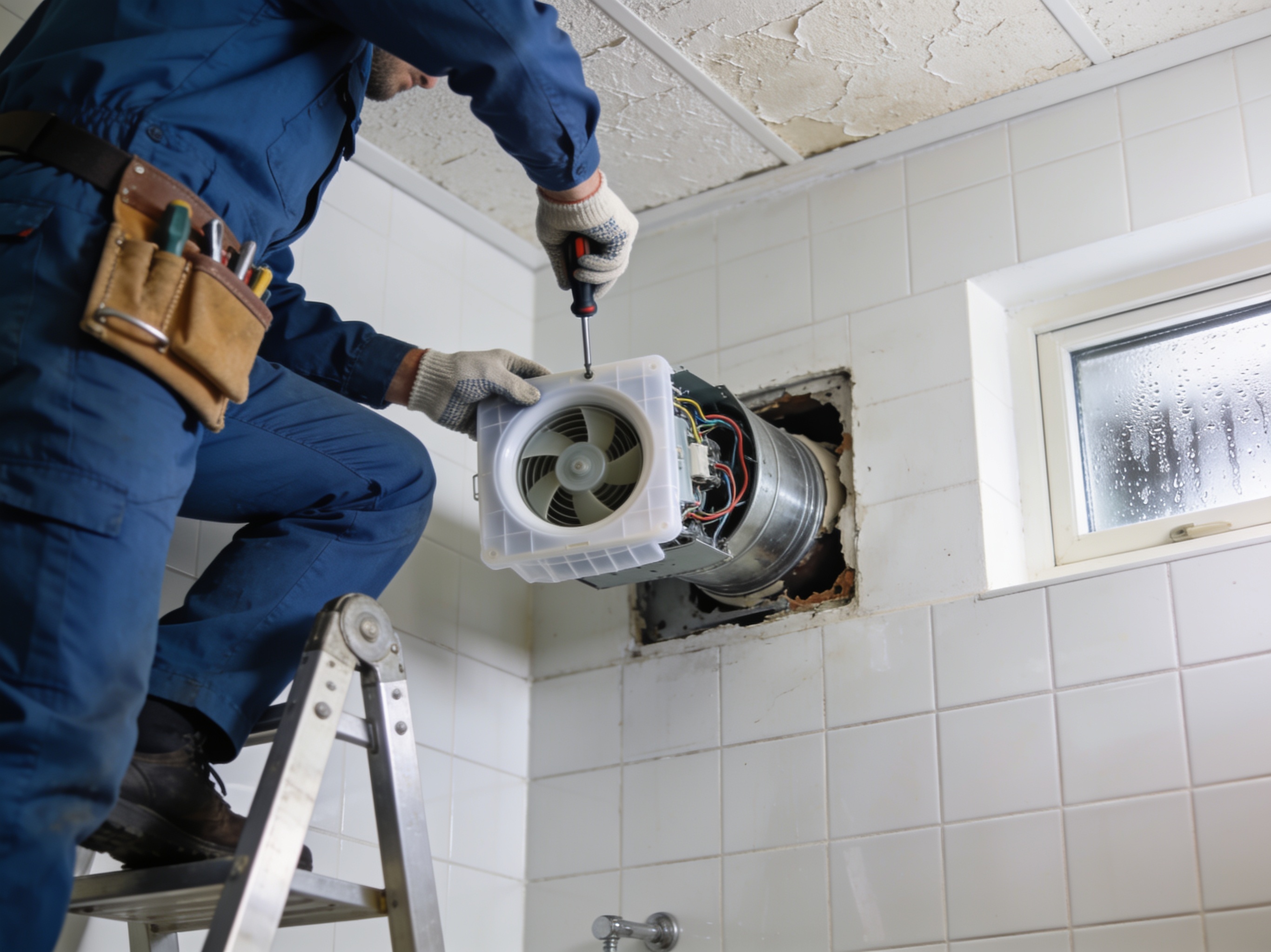 Bathroom Exhaust Fan Upgrade in Rochester