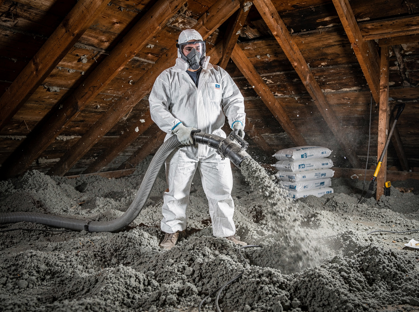 Cellulose Insulation Removal in Rochester