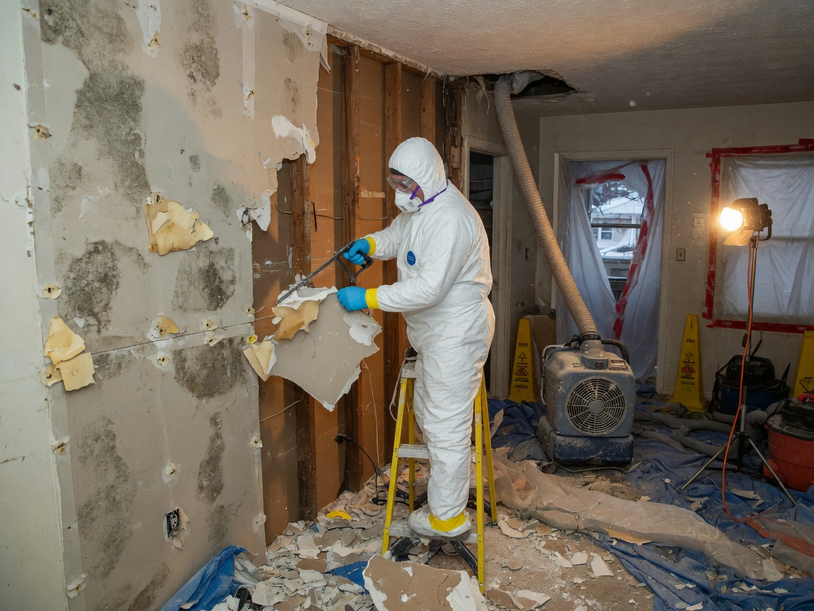 Contaminated Drywall Removal in Rochester