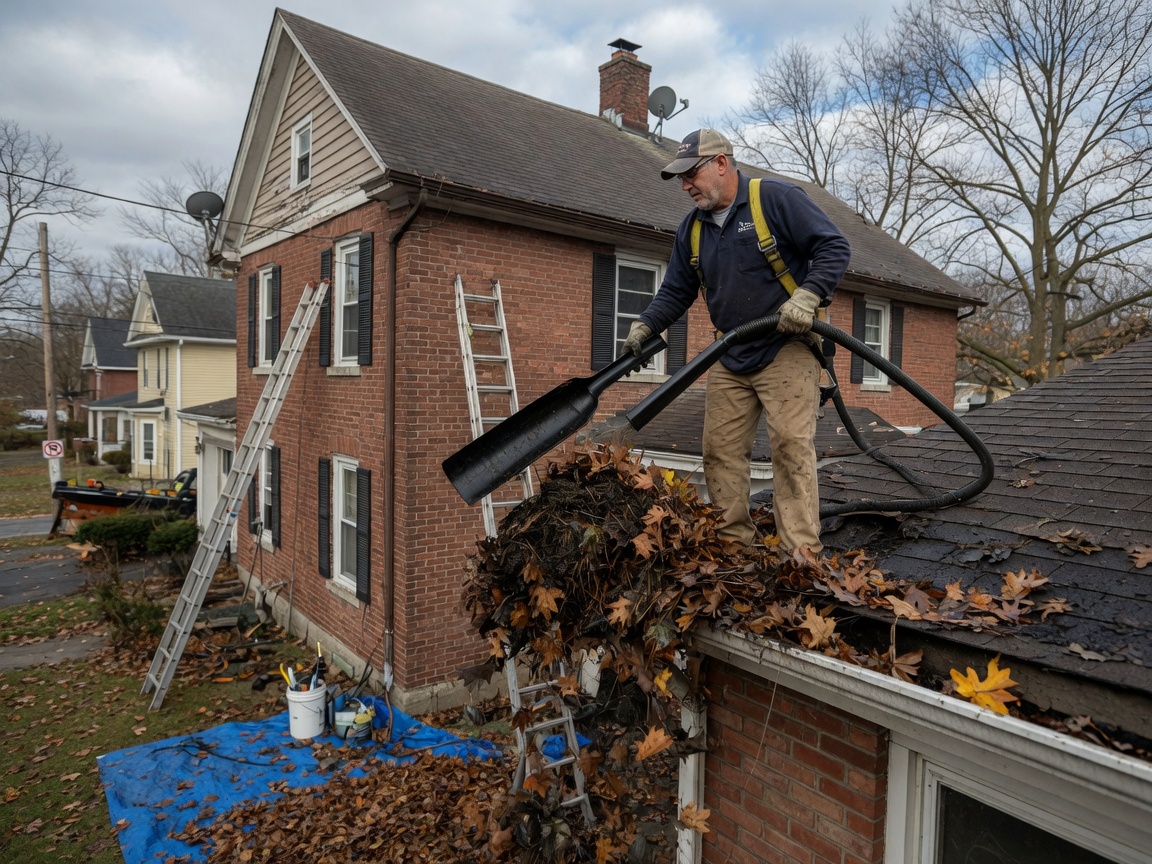 Gutter Cleaning in Rochester
