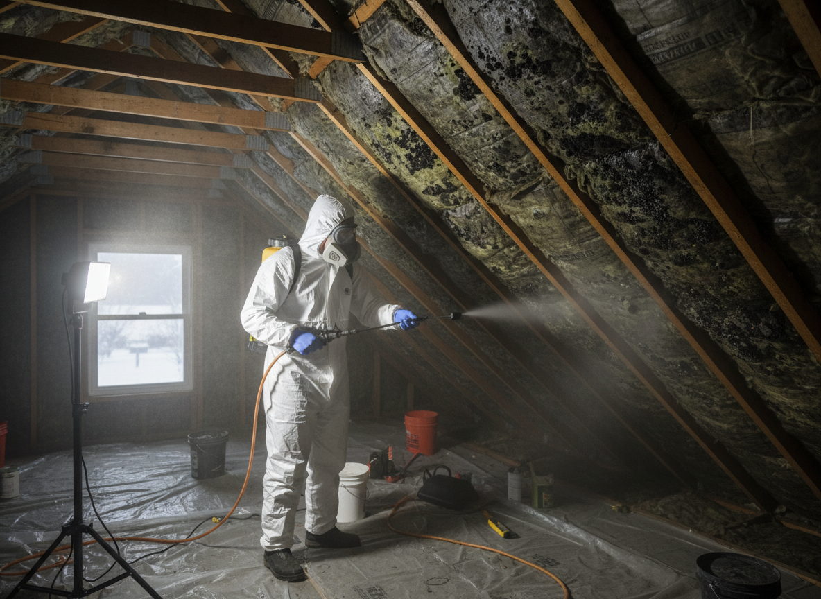 Insulation Mold Treatment in Rochester