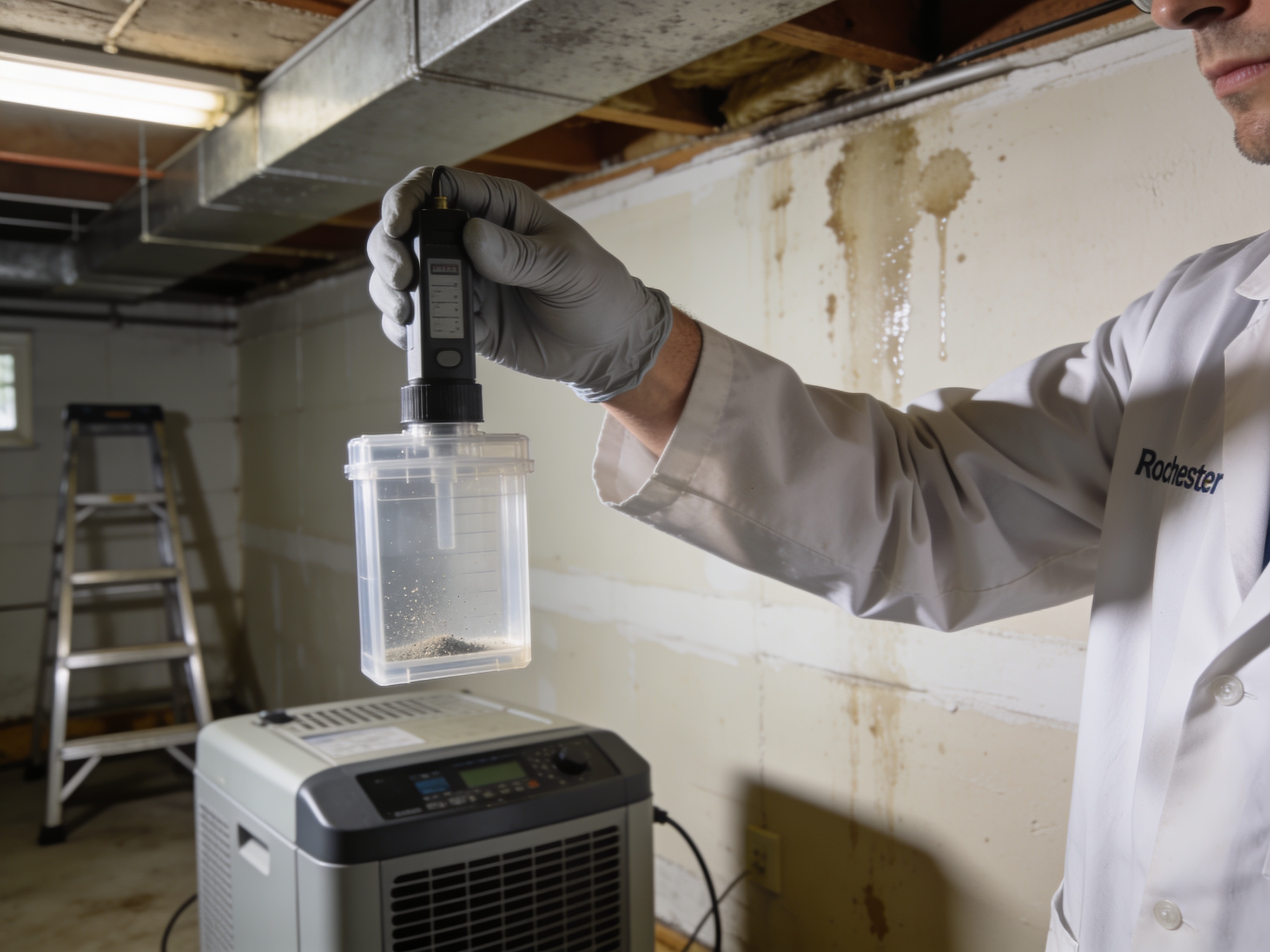 Mold Air Sampling in Rochester