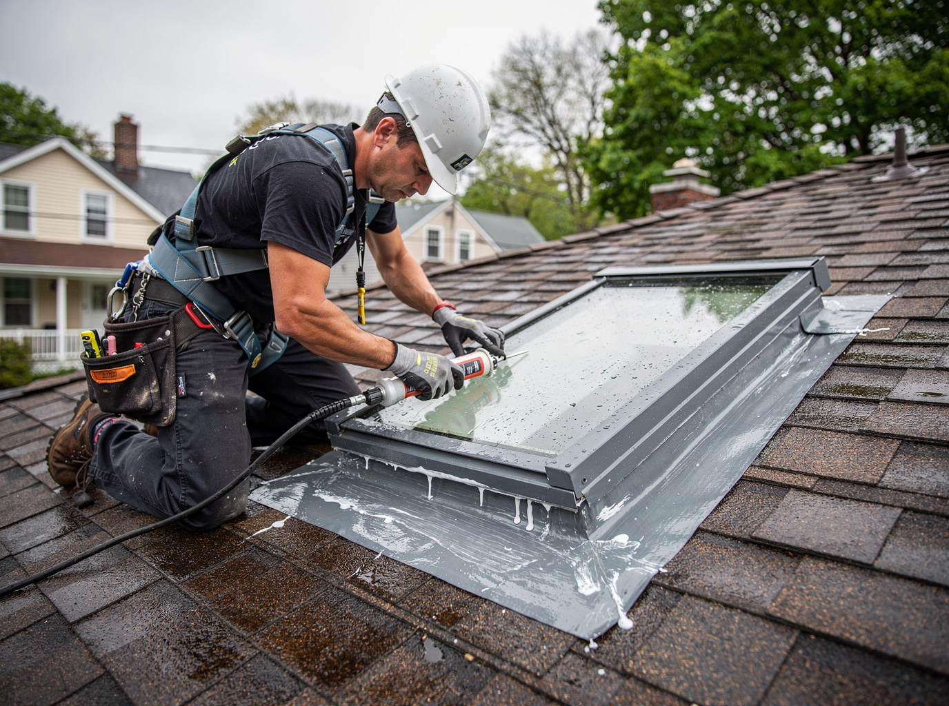 Skylight Leak Sealing in Rochester