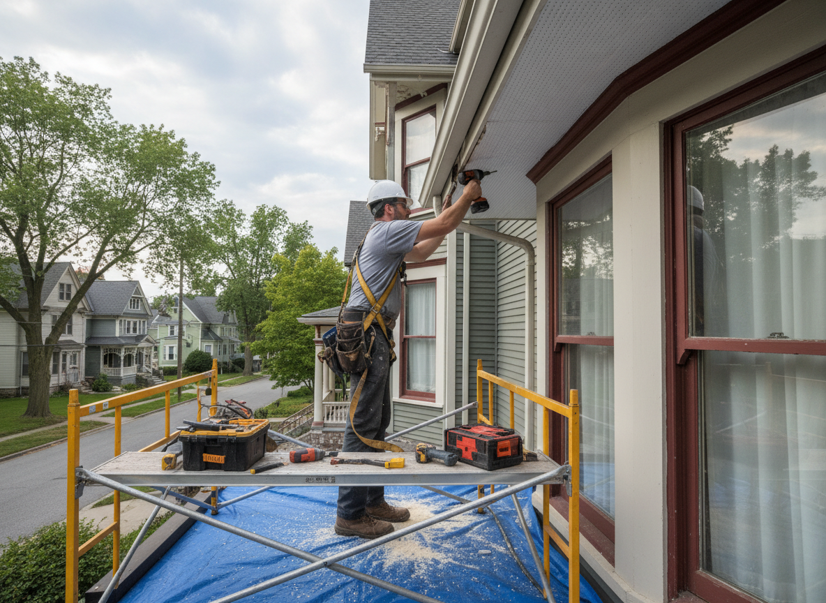 Soffit Repair in Rochester