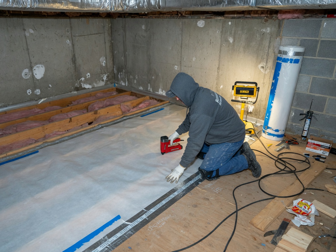 Vapor Barrier Installation in Rochester